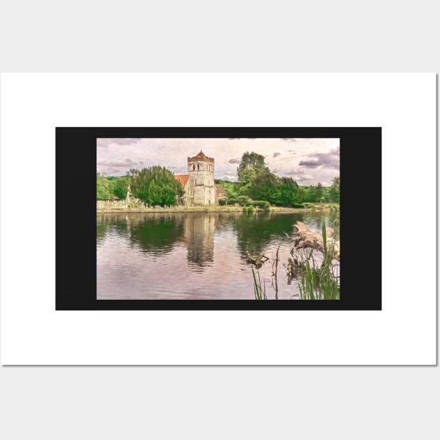 Bisham Church By The Thames Wall Art by IanWL